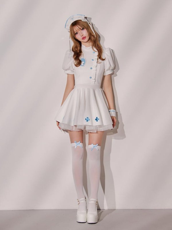 画像11: 【即日発送】【ハロウィン】ラブティントスカルナース【コスプレ5点セット】【Malymoon/マリームーン】【フリーサイズ/1カラー】[HC03]