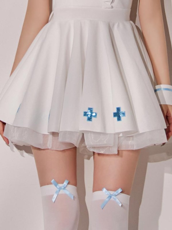 画像15: 【即日発送】【ハロウィン】ラブティントスカルナース【コスプレ5点セット】【Malymoon/マリームーン】【フリーサイズ/1カラー】[HC03]