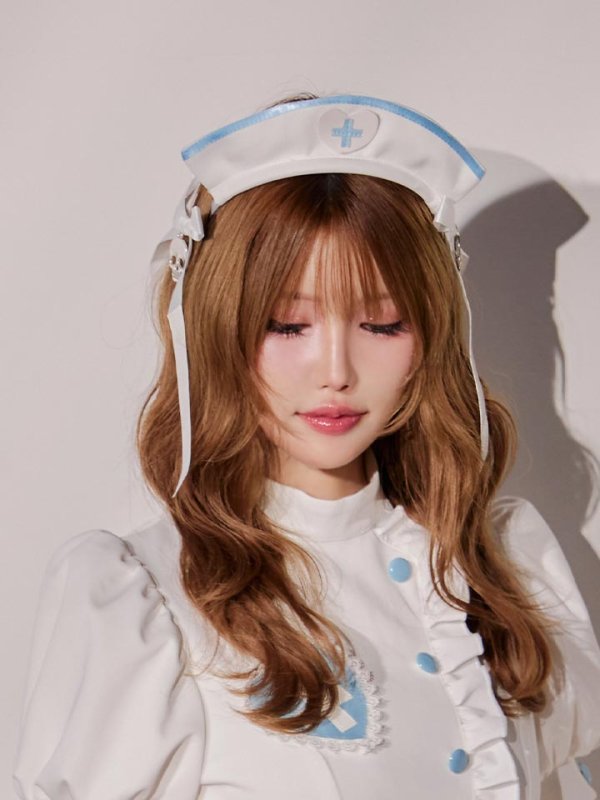 画像16: 【即日発送】【ハロウィン】ラブティントスカルナース【コスプレ5点セット】【Malymoon/マリームーン】【フリーサイズ/1カラー】[HC03]