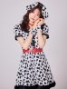 画像8: 【即日発送！】【ハロウィン】ダルメシアンミニフレアワンピース 【コスプレ点セット】 【S-XLサイズ/1カラー】[OF01]