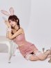 画像32: 【即日発送！】【ハロウィン】レースリボンバニータイトミニセットアップ 【コスプレ8点セット】 【XS-Lサイズ/3カラー】[OF01]