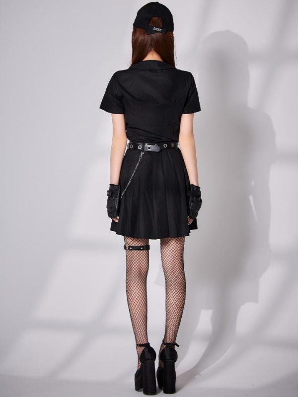 画像10: 【SALE!!】【即日発送！】【ハロウィン】SWATスワットガールセットアップ 【コスプレ8点セット】 【XS-Lサイズ/1カラー】[HC03]