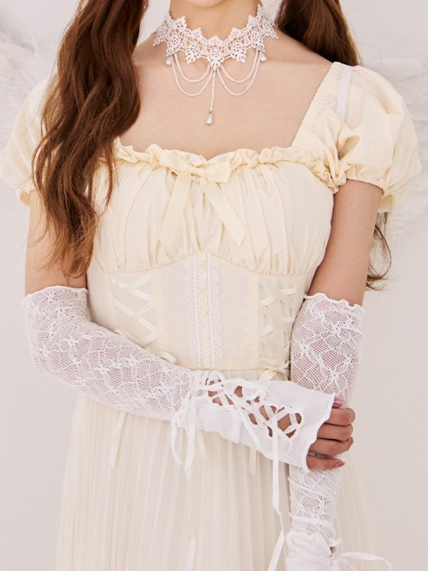 画像14: 【SALE!!】【即日発送！】【ハロウィン】 天使プリーツスカートワンピ 【コスプレ5点セット】 【S-XLサイズ/１カラー】[HC03-H]