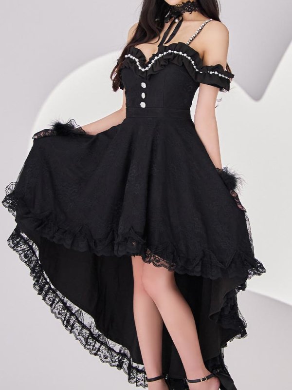 画像16: 【SALE!!】【即日発送！】【ハロウィン】 バニーショートインロングワンピース 【コスプレ5点セット】【XS-XLサイズ/2カラー】[HC03]