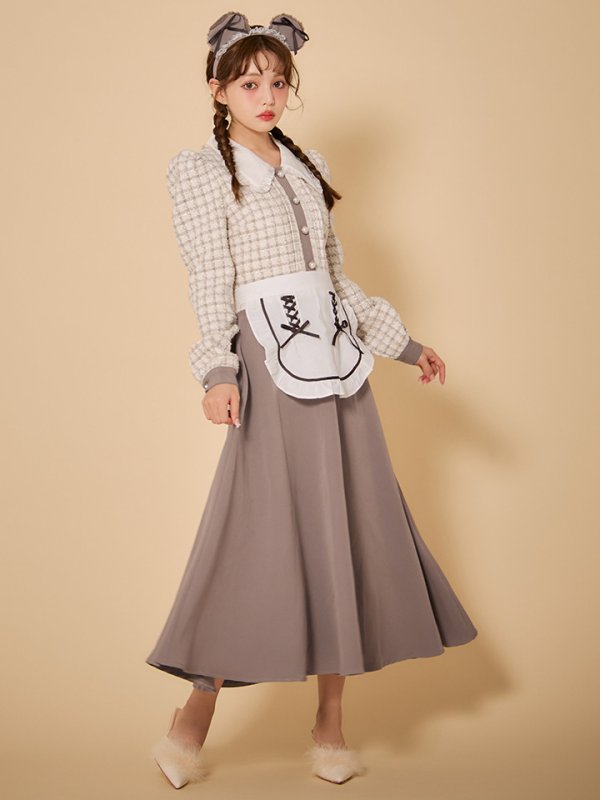 画像11: 【SALE!!】【即日発送！】【ハロウィン】ベアメイドワンピース 【コスプレ4点セット】 【S-XLサイズ/1カラー】[HC03]