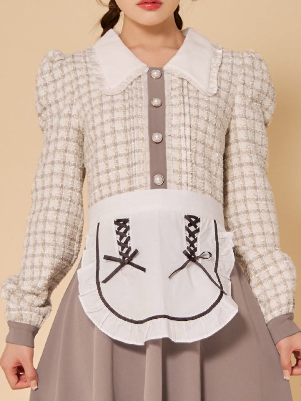 画像19: 【SALE!!】【即日発送！】【ハロウィン】ベアメイドワンピース 【コスプレ4点セット】 【S-XLサイズ/1カラー】[HC03]