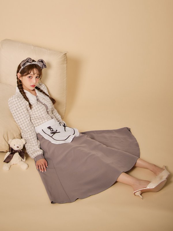 画像5: 【SALE!!】【即日発送！】【ハロウィン】ベアメイドワンピース 【コスプレ4点セット】 【S-XLサイズ/1カラー】[HC03]