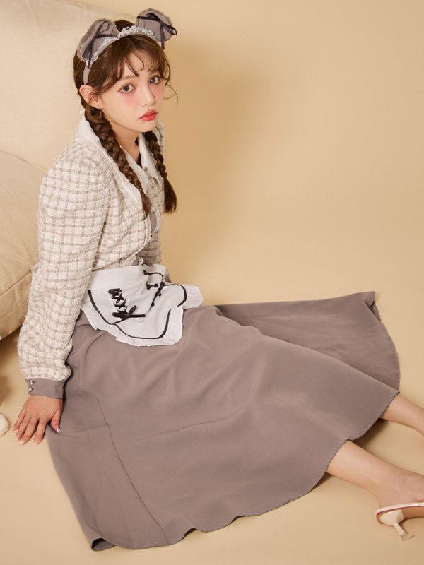 画像7: 【SALE!!】【即日発送！】【ハロウィン】ベアメイドワンピース 【コスプレ4点セット】 【S-XLサイズ/1カラー】[HC03]