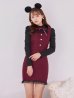 画像15: 【即日発送！】【ハロウィン】マウスミニワンピ 【コスプレ3点セット】【S-XLサイズ/1カラー】[OF01]