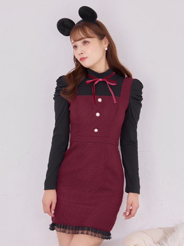 画像9: 【SALE!!】【即日発送！】【ハロウィン】マウスミニワンピ 【コスプレ3点セット】【S-XLサイズ/1カラー】[HC03]