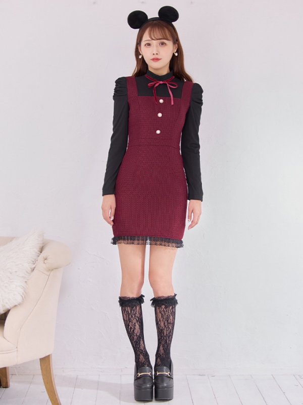 画像7: 【SALE!!】【即日発送！】【ハロウィン】マウスミニワンピ 【コスプレ3点セット】【S-XLサイズ/1カラー】[HC03]