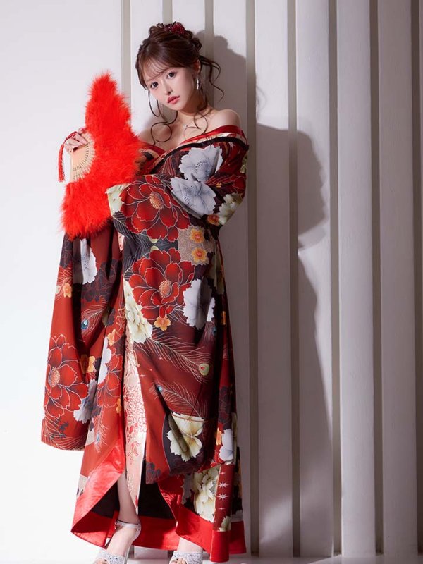 画像15: 【一部予約商品/2月上旬発送予定】【ハロウィン】花魁ショートインロングワンピース 【コスプレ】【S-XLサイズ/2カラー】[HC03]