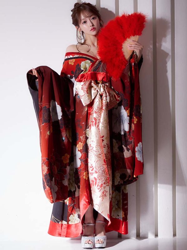 画像18: 【一部予約商品/2月上旬発送予定】【ハロウィン】花魁ショートインロングワンピース 【コスプレ】【S-XLサイズ/2カラー】[HC03]