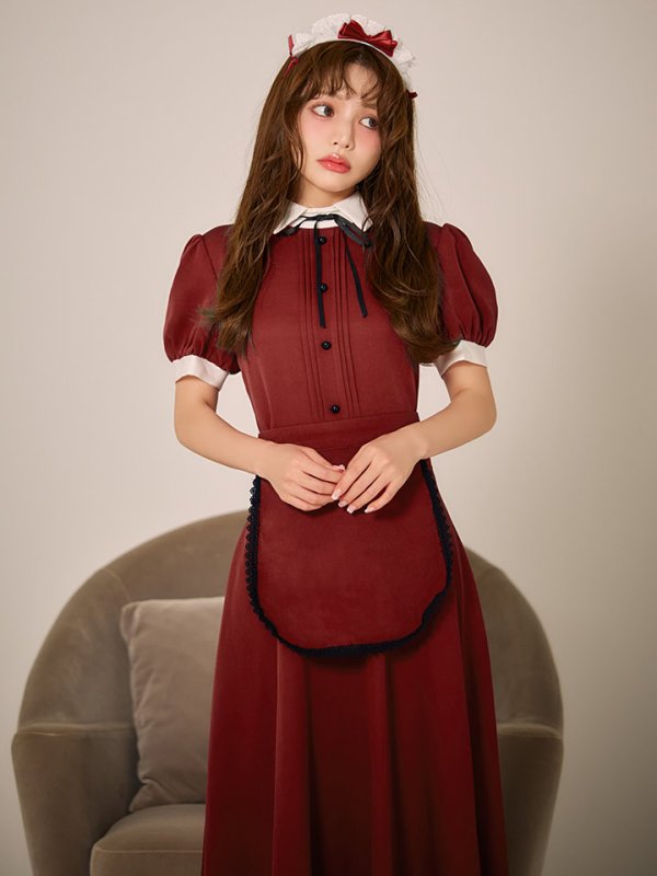 画像30: 【SALE!!】【即日発送】【ハロウィン】クラシカル洋館メイド 【コスプレ3点セット】 【S-XLサイズ/1カラー】[OF01]