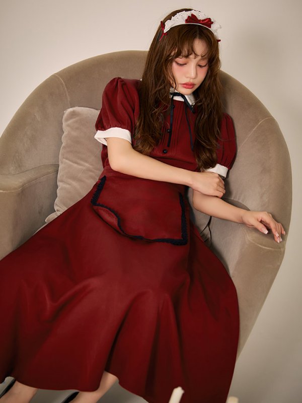 画像36: 【SALE!!】【即日発送】【ハロウィン】クラシカル洋館メイド 【コスプレ3点セット】 【S-XLサイズ/1カラー】[OF01]