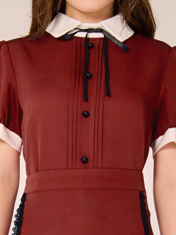 モデル：吉木千沙都 身長：158cm 着用サイズ：Sサイズ着用