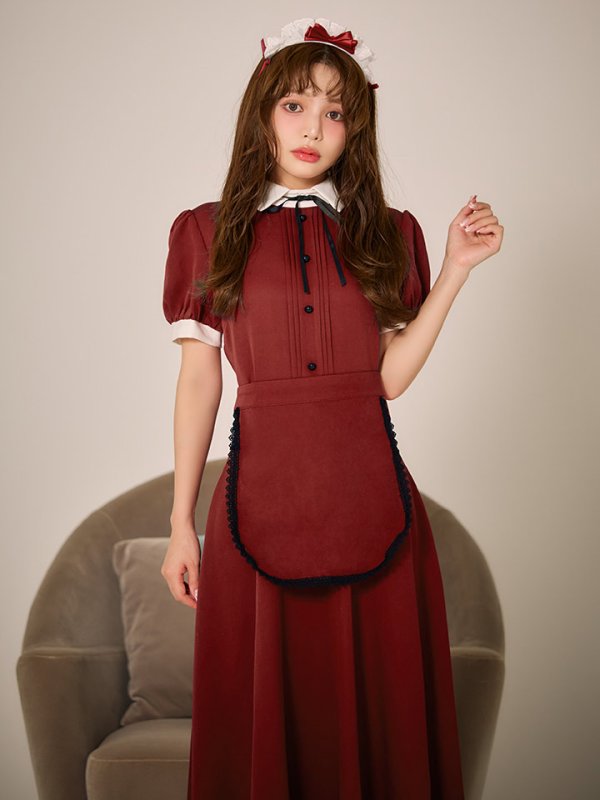 画像29: 【SALE!!】【即日発送】【ハロウィン】クラシカル洋館メイド 【コスプレ3点セット】 【S-XLサイズ/1カラー】[OF01]