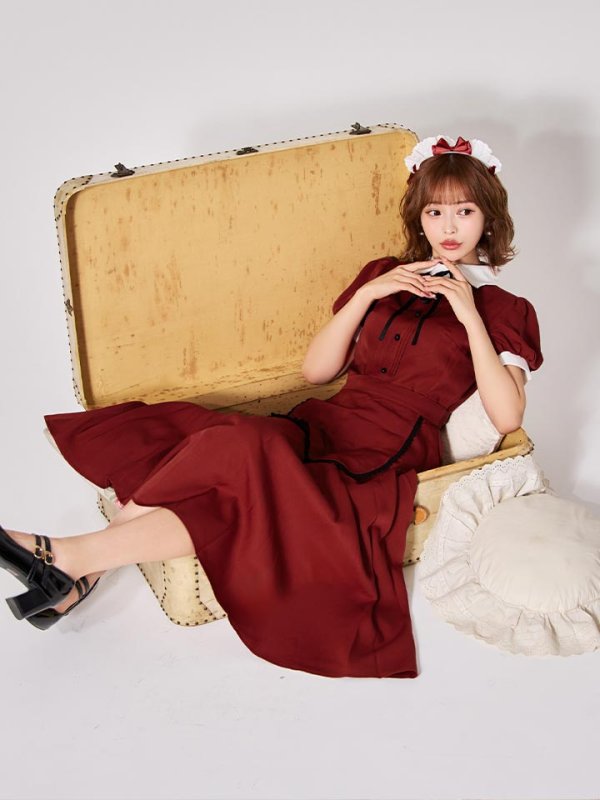 画像8: 【SALE!!】【即日発送】【ハロウィン】クラシカル洋館メイド 【コスプレ3点セット】 【S-XLサイズ/1カラー】[HC03]