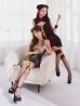 画像7: 【予約 / 9月下旬発送予定】【ハロウィン】 アメスリコルセットチャイナ 【コスプレ3点セット】【XS-XLサイズ/1カラー】/ アメスリポリスワンピース 【コスプレ4点セット】 【XS-Lサイズ/1カラー】 (SE01YN)[OF01]