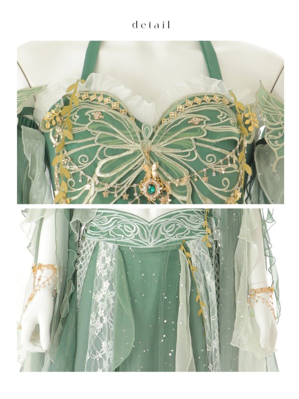 画像29: 【即日発送】【送料無料！】【ハロウィン】エキゾチックエルフ【コスプレ3点セット】【フリーサイズサイズ/2カラー】[OF03]