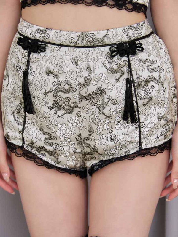 画像13: 【即日発送】【ハロウィン】チャイナショートパンツセットアップ 【コスプレ5点セット】【XS-Mサイズ/3カラー】[HC03]