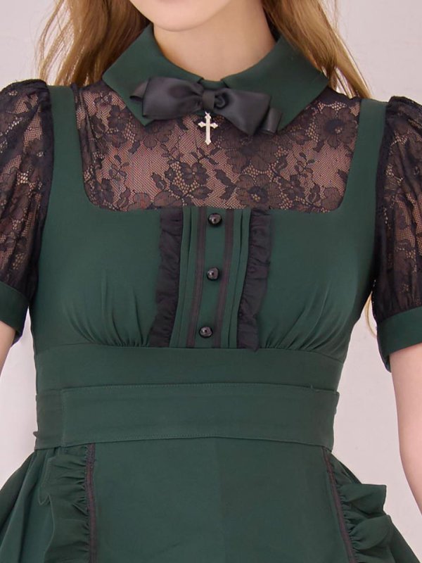 画像14: 【即日発送】【ハロウィン】コウモリクラシカルメイド【コスプレ6点セット】【S-XLサイズ/2カラー】[HC03]