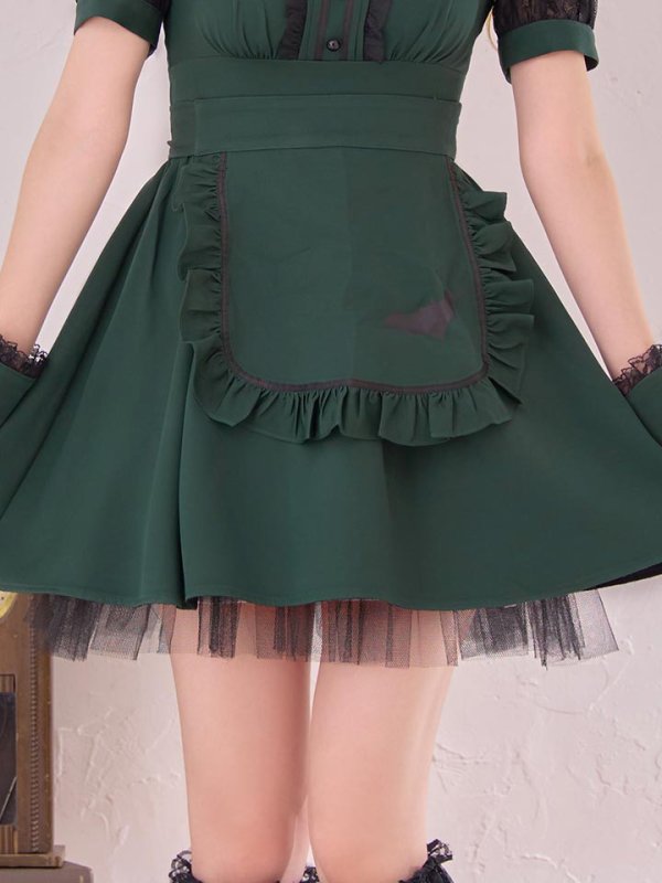 画像15: 【即日発送】【ハロウィン】コウモリクラシカルメイド【コスプレ6点セット】【S-XLサイズ/2カラー】[HC03]