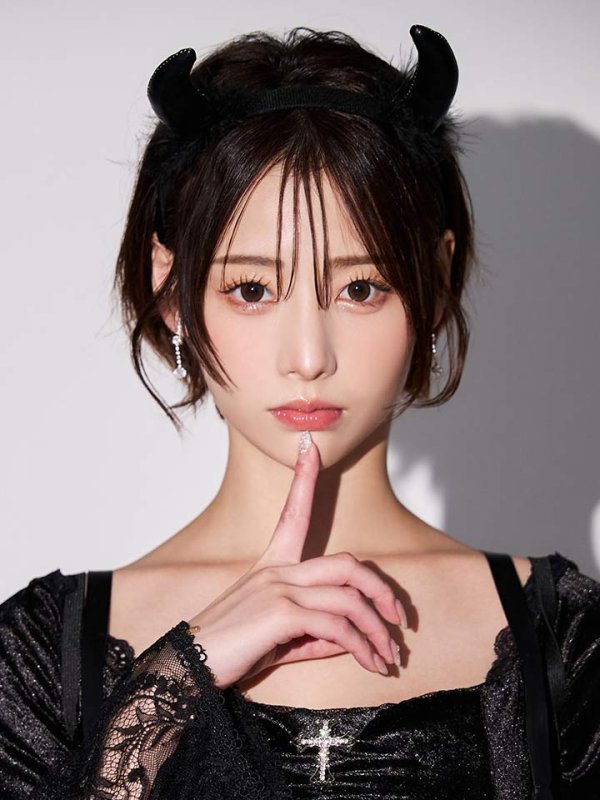 画像13: 【即日発送】【ハロウィン】ハーネスデビルベロアワンピース【コスプレ5点セット】【XS-XLサイズ/1カラー】[HC03]