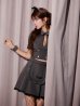 グレー モデル：まりん　身長：163cm　着用サイズ：Sサイズ