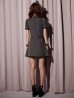 グレー モデル：まりん　身長：163cm　着用サイズ：Sサイズ