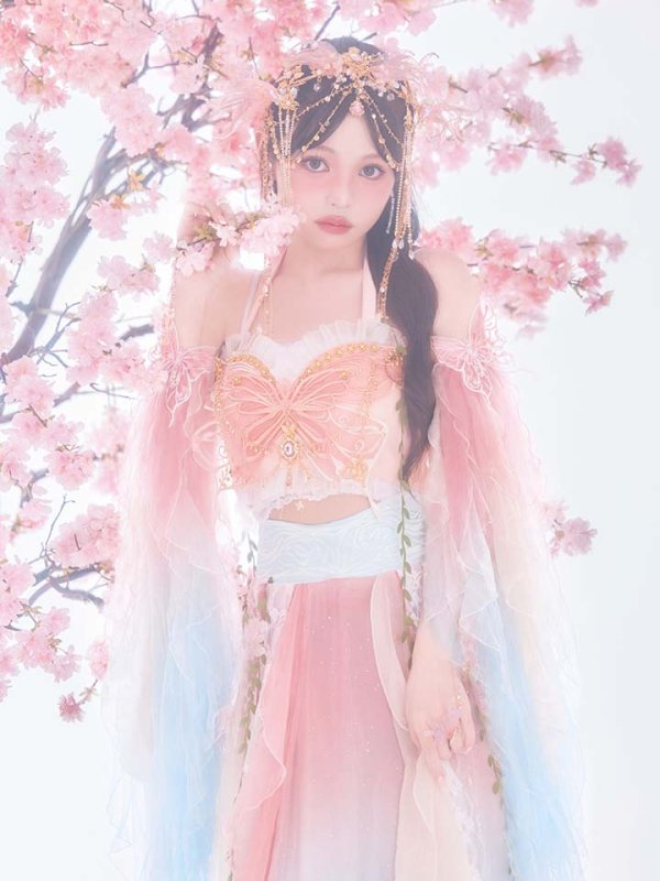 モデル：吉木千沙都（ちぃぽぽ）身長：158cm　着用サイズ：Fサイズ