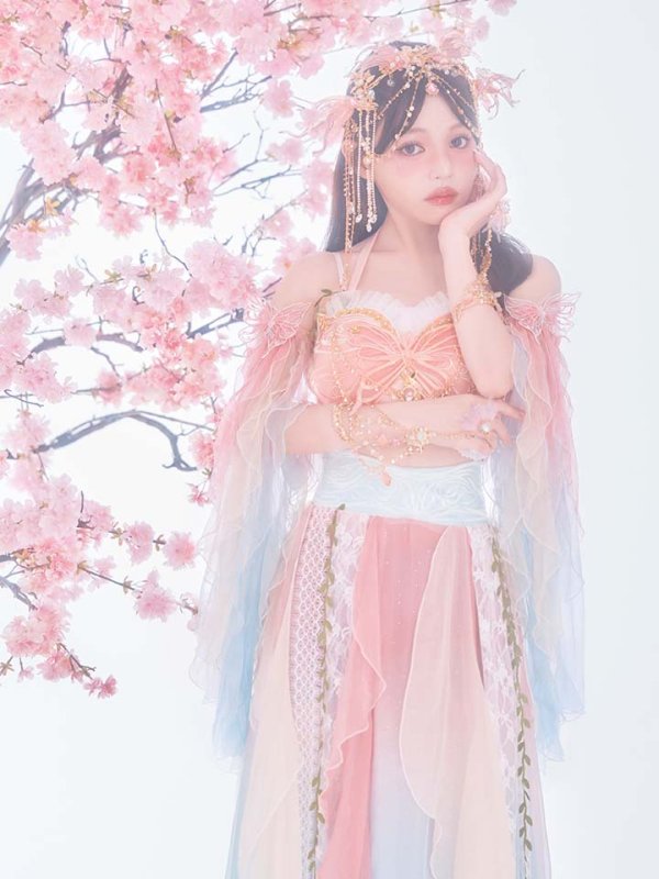 モデル：吉木千沙都（ちぃぽぽ）身長：158cm　着用サイズ：Fサイズ