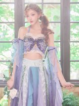 【即日発送】【ハロウィン】エキゾチックエルフ/妖精/漢服【コスプレ3点セット】【フリーサイズサイズ/4カラー】[OF04]明日花キララ着用