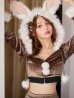 画像18: 【即日発送】【ハロウィン】キルティングビジューうさぎ【コスプレ4点セット】【XS-XLサイズ/1カラー】TH0001-2112[OF04]