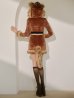 ブラウン　モデル：明日花キララ　身長162cm　着用サイズ：Sサイズ