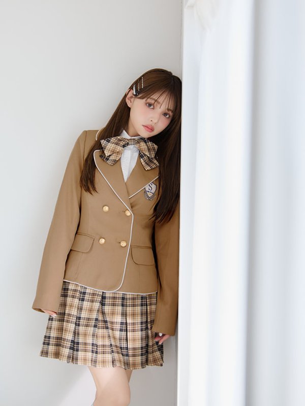 画像14: 【即日発送】【送料無料！】【ハロウィン】韓国JK制服ガール【コスプレ5点セット】【XS-XLサイズ/1カラー】[OF04]