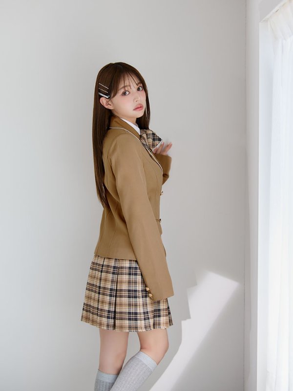 画像16: 【即日発送】【送料無料！】【ハロウィン】韓国JK制服ガール【コスプレ5点セット】【XS-XLサイズ/1カラー】[OF04]