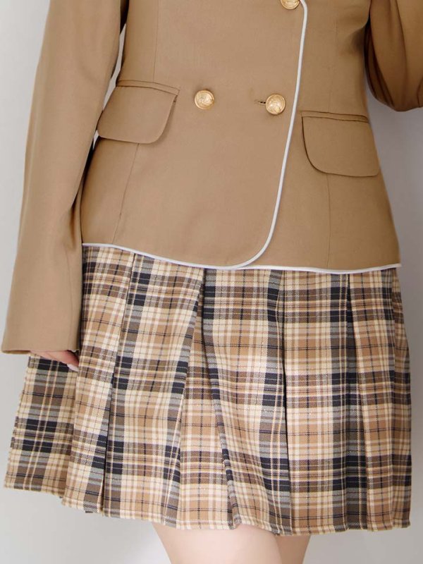 画像19: 【即日発送】【送料無料！】【ハロウィン】韓国JK制服ガール【コスプレ5点セット】【XS-XLサイズ/1カラー】[OF04]