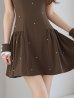 画像20: 【即日発送】【ハロウィン】襟付きノースリーブワンピクマコスプレ【コスプレ4点セット】【XS-Mサイズ/1カラー】[OF04]