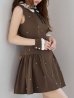 画像21: 【即日発送】【ハロウィン】襟付きノースリーブワンピクマコスプレ【コスプレ4点セット】【XS-Mサイズ/1カラー】[OF04]