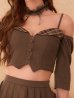 モデル：まりん　身長：164cm　着用サイズ：Sサイズ