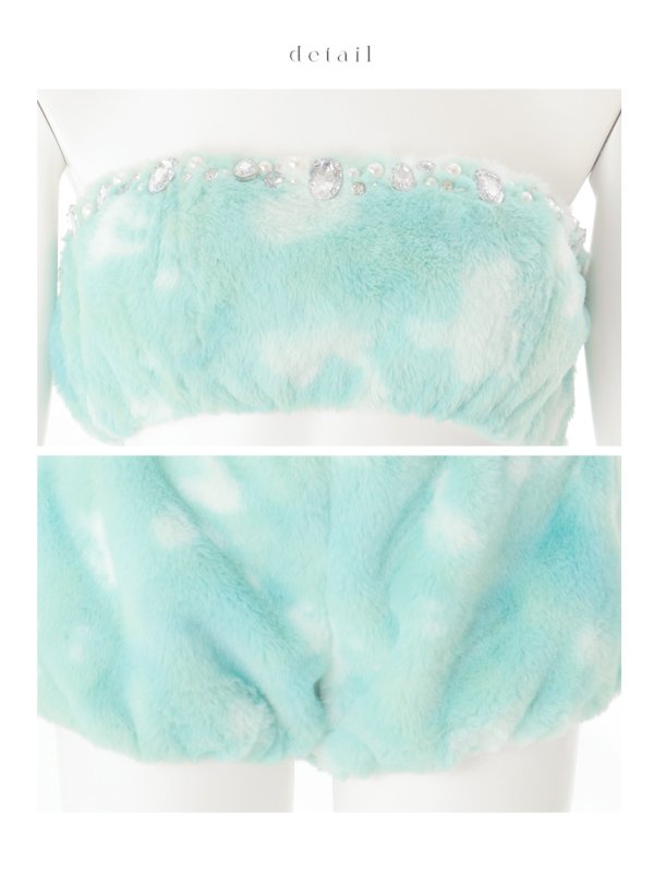 画像39: 【即日発送】【ハロウィン】パステルもこもこバニー【コスプレ7点セット】【フリーサイズ/6カラー】[OF03]