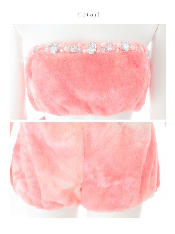 画像41: 【即日発送】【ハロウィン】パステルもこもこバニー【コスプレ7点セット】【フリーサイズ/6カラー】[HC03]