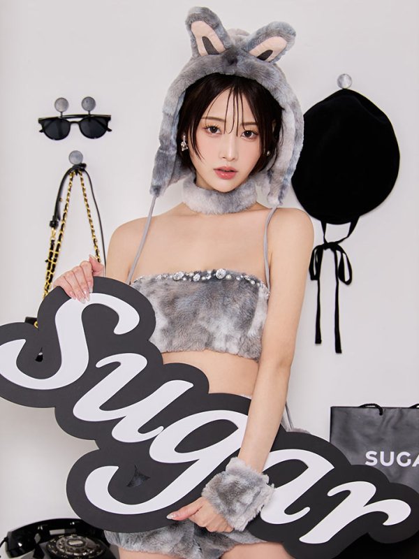 画像5: 【即日発送】【ハロウィン】パステルもこもこバニー【コスプレ7点セット】【フリーサイズ/6カラー】[HC03]