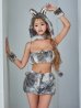 画像9: 【予約 / 9月下旬発送予定】【送料無料！】【ハロウィン】パステルもこもこバニー【コスプレ7点セット】【フリーサイズ/6カラー】[OF03]