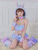 画像35: 【予約 / 9月下旬発送予定】【送料無料！】【ハロウィン】パステルもこもこバニー【コスプレ7点セット】【フリーサイズ/6カラー】[OF03]