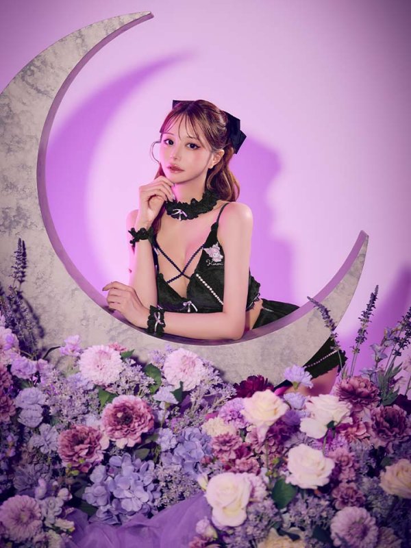 画像14: 【即日発送】【サンリオ】クロミランジェリーセットアップルームウェア【S-L/1カラー】[OF03]