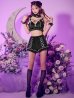 画像3: 【予約 / 10月上旬発送予定】【送料無料！】【サンリオ】クロミランジェリーセットアップルームウェア【5点セット】【S-L/1カラー】[OF04]
