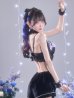 画像13: 【即日発送】【サンリオ】クロミランジェリーセットアップルームウェア【S-L/1カラー】[HC02]ゆりにゃ着用 (13)
