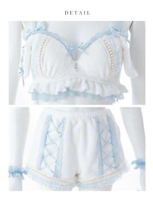 画像29: 【即日発送】【サンリオ】シナモロールランジェリーセットアップルームウェア【S-L/1カラー】[OF03]